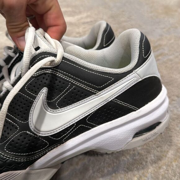 NIKE AIR MAX Courtballistec 4. 1 Rare black and white size 12 in EUC - Picture 4 of 8